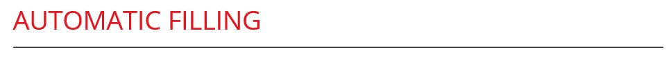 automatic filling