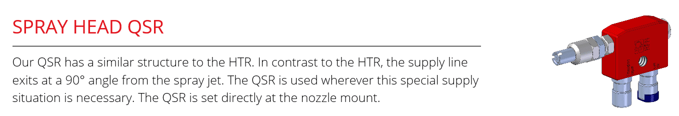 SPRAY HEAD QSR 2019